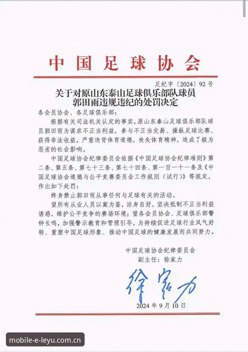 足协第三批禁足名单深度解读：如何在乐鱼体育平台追踪中国足球反腐进程完整指南